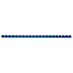 Anneaux de reliure plastique A4 bleu 10mm boîte de 100