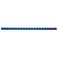 Anneaux de reliure plastique A4 bleu 10mm boîte de 100