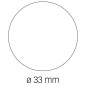 APLI Kids 17864 - Gomets bleus ronds géants XL Diam 33mm