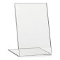 VITAdisplays Présentoir publicitaire DIN A6, Présentoir en L, Présentoir en L au format vertical, Présentoir de table en PLEXIGL VITAdisplays Présentoir publicitaire DIN A6, Présentoir en L, Présentoir en L au format vertical, Présentoir de table en PLEXIGL