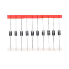 HUABAN 10 pièces 1N5404 Diode de redressement 3A 400V DO-201AD (DO-27) Axial 5404 3 Amp 400 volts
