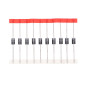 HUABAN 10 pièces 1N5404 Diode de redressement 3A 400V DO-201AD (DO-27) Axial 5404 3 Amp 400 volts HUABAN 10 pièces 1N5404 Diode de redressement 3A 400V DO-201AD (DO-27) Axial 5404 3 Amp 400 volts