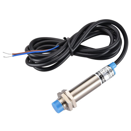 Heschen M12 Détecteur de proximité inductif, Type non blindé, LJ12A3-4-Z/EX, Détecteur 4mm, 10-30VDC 200mA, Normalement ouvert (