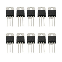 10PCS L7815CV L7815 1.5A 15V Transistor TO-220 de régulateur de tension à trois bornes