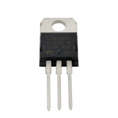 10PCS L7815CV L7815 1.5A 15V Transistor TO-220 de régulateur de tension à trois bornes