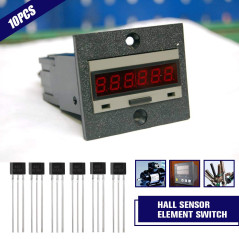 10 x 49E OH49E S49E SS49E TO-92 Détecteur magnétique à effet de hall 3 broches Capteur sensible pour les applications de réparat