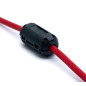 System-S 5 x Noyau de ferrite 7 mm de diamètre divisé en ferrite annulaire pour câble System-S 5 x Noyau de ferrite 7 mm de diamètre divisé en ferrite annulaire pour câble