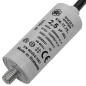 Lumonic Condensateur de démarrage 416.17.75 A [incl. câble 35cm] | Condensateur moteur 2,5µF 475V 25x55mm I Condensateur dans bo