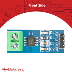 AZDelivery 3 x ACS712 20A Module capteur de Courant Plage Range Current Capteur Compatible avec Arduino et Raspberry Pi y Compri