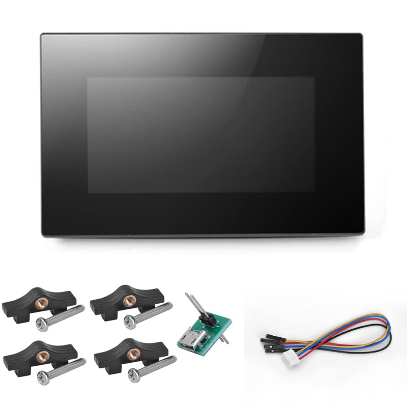 Aihasd Nextion 7.0" LCD Module Touch Display Intelligent Series NX8048P070-011R-Y HMI IPS RGB 65K Resistive Touchscreen With Enc Aihasd Nextion 7.0" LCD Module Touch Display Intelligent Series NX8048P070-011R-Y HMI IPS RGB 65K Resistive Touchscreen With Enc