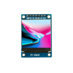 1.3 inch IPS HD TFT ST7789 Drive IC 240*240 Full Color LCD Display Module|Module d'affichage polychrome d'affichage à cristaux l