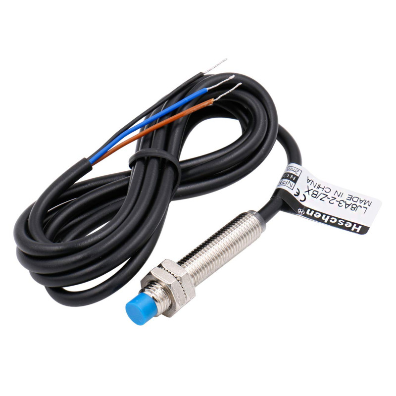 Heschen M8 capteur de proximité inductif interrupteur Type de non-bouclier LJ8A3-2-Z/BX détecteur 2mm 10-30VDC 200mA NPN normale Heschen M8 capteur de proximité inductif interrupteur Type de non-bouclier LJ8A3-2-Z/BX détecteur 2mm 10-30VDC 200mA NPN normale