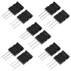 Transistor Audio de Silicium Assorti par Transistor de Puissance élevée d'Amplificateur pour Le Modèle 2SC5200, 5 Paires
