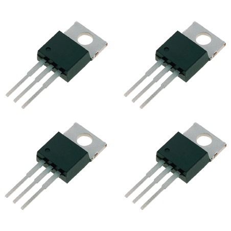 Kit de 4 transistors NPN TIP41C 100V 6A
