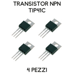 Kit de 4 transistors NPN TIP41C 100V 6A