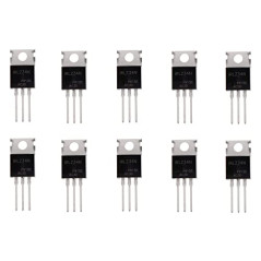 BOJACK IRLZ34N MOSFET 30 A 55 V IRLZ34NPBF Transistors à effet de champ à canal N TO-220AB (paquet de 10 pièces)