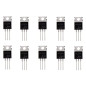 BOJACK IRLZ34N MOSFET 30 A 55 V IRLZ34NPBF Transistors à effet de champ à canal N TO-220AB (paquet de 10 pièces) BOJACK IRLZ34N MOSFET 30 A 55 V IRLZ34NPBF Transistors à effet de champ à canal N TO-220AB (paquet de 10 pièces)