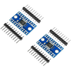 TECNOIOT 2pcs TXS0108E 8 Channel Logic Level Converter TTL 3.3V 5V Bi-directional Convert | 2pcs 8 canaux Module convertisseur b