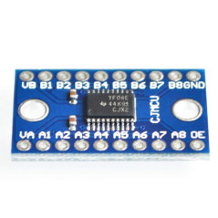 TECNOIOT 2pcs TXS0108E 8 Channel Logic Level Converter TTL 3.3V 5V Bi-directional Convert | 2pcs 8 canaux Module convertisseur b
