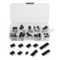 ECSiNG 50 pièces 10 types de puce de circuit intégré Kit d'assortiment basse tension LM324 LM358 LM386 LM393 UA741 NE5532 NE555 ECSiNG 50 pièces 10 types de puce de circuit intégré Kit d'assortiment basse tension LM324 LM358 LM386 LM393 UA741 NE5532 NE555