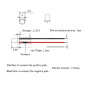 Ampoules LED câblées multicolores 3/5/10mm DC 9-12V 50 pièces pour décoration de la maison ou la fête (Rouge-3mm) Ampoules LED câblées multicolores 3/5/10mm DC 9-12V 50 pièces pour décoration de la maison ou la fête (Rouge-3mm)