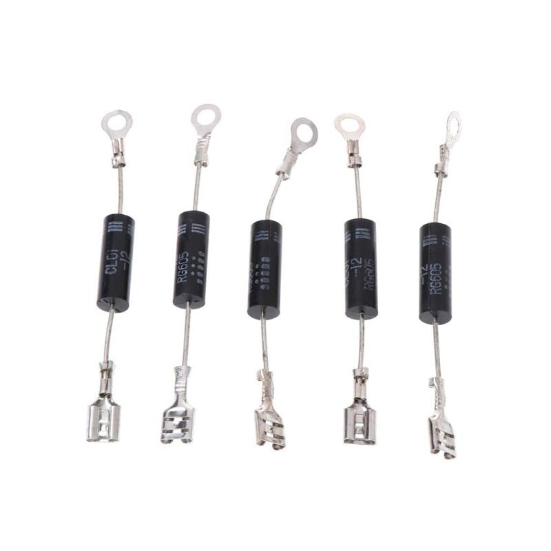 fivekim 5 pièces, Ensemble diode Haute Tension diode redresseur Micro-Ondes pièces électroniques diode Haute Tension fivekim 5 pièces, Ensemble diode Haute Tension diode redresseur Micro-Ondes pièces électroniques diode Haute Tension
