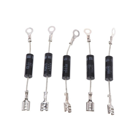 fivekim 5 pièces, Ensemble diode Haute Tension diode redresseur Micro-Ondes pièces électroniques diode Haute Tension