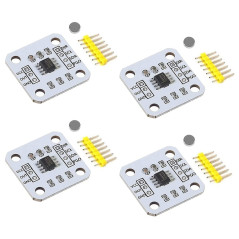 4 PièCes AS5600 Encodeur MagnéTique Module de Capteur de Mesure D'Angle D'Induction MagnéTique 12
