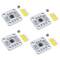 4 PièCes AS5600 Encodeur MagnéTique Module de Capteur de Mesure D'Angle D'Induction MagnéTique 12 4 PièCes AS5600 Encodeur MagnéTique Module de Capteur de Mesure D'Angle D'Induction MagnéTique 12