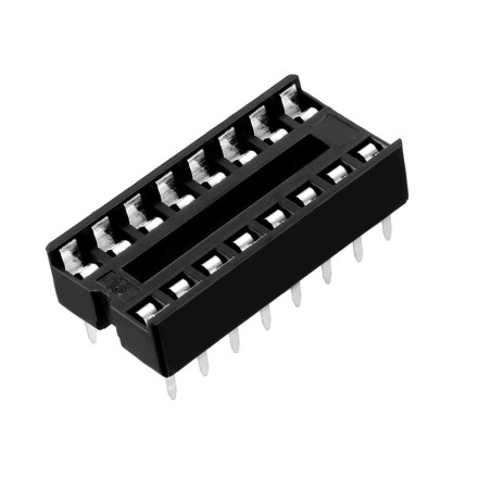 Youmile 50Pcs DIP IC Sockets 16 broches DIP-8 2.54MM IC Sockets Adapter Type de soudure Socket