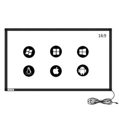 GreenTouch 165,1 cm (65") 10 points Multi-Touches Infrarouge Tactile Cadre, écran Tactile Overlay, Superposition d'écran Tactile