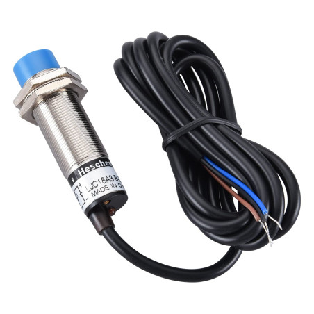 Heschen M18 Capacitif Capteur De Proximité Commutateur, Type de non-bouclier, LJC18A3-B-Z/BY, Détecteur 1-10mm, 10-30VDC 200mA,