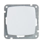 Unitec 41783L Roma Interrupteur permutateur Blanc