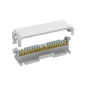 Arnocanali TP2309 Bornier de terre pour connexions équipotentielles avec couvercle, avec tige en laiton de 17 trous, multicolore Arnocanali TP2309 Bornier de terre pour connexions équipotentielles avec couvercle, avec tige en laiton de 17 trous, multicolore