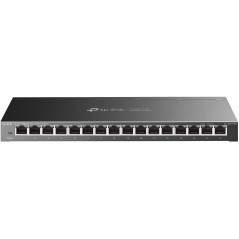 TP-Link TL-SG116E Switch Ethernet Gigabit 16 Ports Administrable - Garantie à Vie - Idéal Partage de Connexion et Mise en réseau