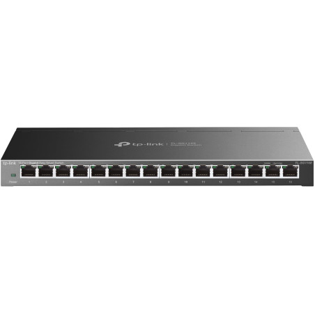 TP-Link TL-SG116E Switch Ethernet Gigabit 16 Ports Administrable - Garantie à Vie - Idéal Partage de Connexion et Mise en réseau