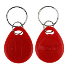LIBO 125KHz Smart ID Key Tag RFID Carte de contrôle d'accès Proximité EM4100 TK4100 Keyfobs Porte-clés RFID NFC Token Badge Hold