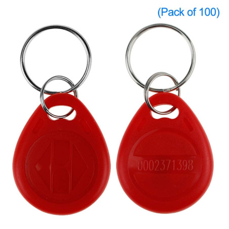 LIBO 125KHz Smart ID Key Tag RFID Carte de contrôle d'accès Proximité EM4100 TK4100 Keyfobs Porte-clés RFID NFC Token Badge Hold