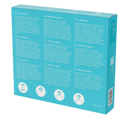 EUROPAPA® 50x Medizinisch Type IIR Norm EN 14683 TÜV CE zertifizierte Mundschutzmasken OP Masken 3-lagig Mundschutz Gesichtsmask