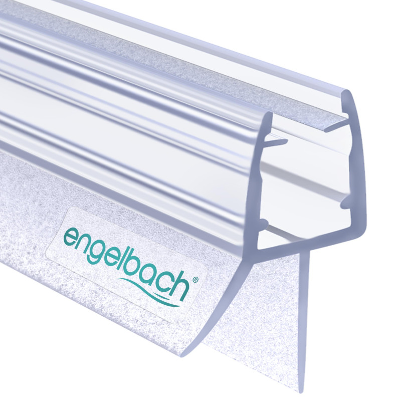 Engelbach® Joint de porte de douche 90cm - Profil d'étanchéité en caoutchouc extra-épais pour verre 5-8 mm, étanchéité optimale, Engelbach® Joint de porte de douche 90cm - Profil d'étanchéité en caoutchouc extra-épais pour verre 5-8 mm, étanchéité optimale,