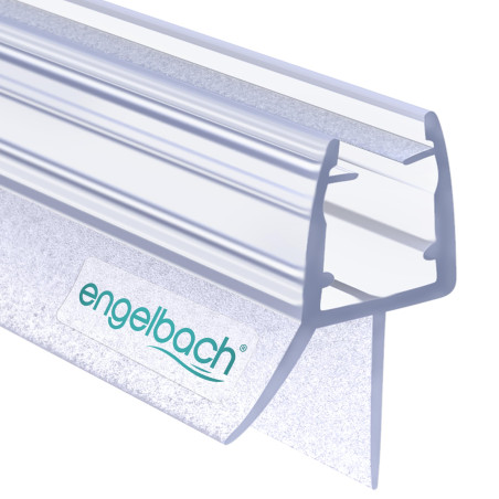 Engelbach® Joint de porte de douche 90cm - Profil d'étanchéité en caoutchouc extra-épais pour verre 5-8 mm, étanchéité optimale,