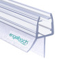 Engelbach® Joint de porte de douche 90cm - Profil d'étanchéité en caoutchouc extra-épais pour verre 5-8 mm, étanchéité optimale, Engelbach® Joint de porte de douche 90cm - Profil d'étanchéité en caoutchouc extra-épais pour verre 5-8 mm, étanchéité optimale,