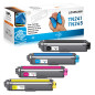 LOSMANN 4X Cartouche de Toner Compatible Remplacement pour Brother TN-241 TN-245 pour DCP-9020CDW DCP-9015CDW HL-3140CW HL-3150C