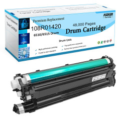 ASEKER Compatible 6510 6515 Cartouche de Tambou Noir 108R01420 pour Xerox WorkCentre 6515DN 6515DNI 6515DNM 6515N Phaser 6510 65