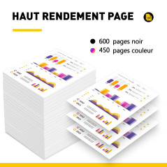 DOREINK 12-Pack Remplacé par 603XL Cartouche d'encre Compatible avec Epson Expression Home XP-2100 XP-2105 XP-2150 XP-2155 XP-31