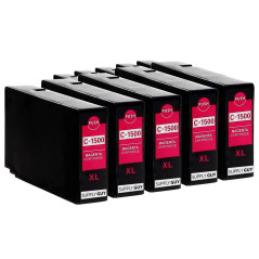 Supply Guy 5 Cartouches d'encre compatibles avec Canon PGI-1500XL, Cartouche Magenta Compatible avec Canon Maxify MB2000 MB2050 