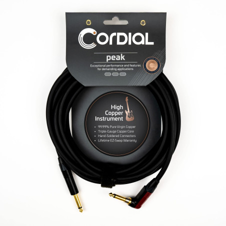 Cordial CSI 3 RP-SILENT câble d'instrument 3 m - Câble pour Instrument
