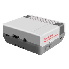 GeeekPi Coque pour Raspberry Pi 3B+ avec ventilateur, boîtier rétro Gaming Nes3Pi, dissipateurs thermiques pour Raspberry Pi 2B/
