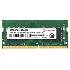 Transcend JM2666HSB-8G 8Go DDR4 2666Mhz SO-DIMM 1Rx8 1.2V