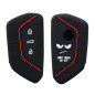 kwmobile Coque clé de Voiture Compatible avec VW Golf 8 3-Bouton Accessoire clé Voiture - Protection étui Souple en Silicone - B kwmobile Coque clé de Voiture Compatible avec VW Golf 8 3-Bouton Accessoire clé Voiture - Protection étui Souple en Silicone - B